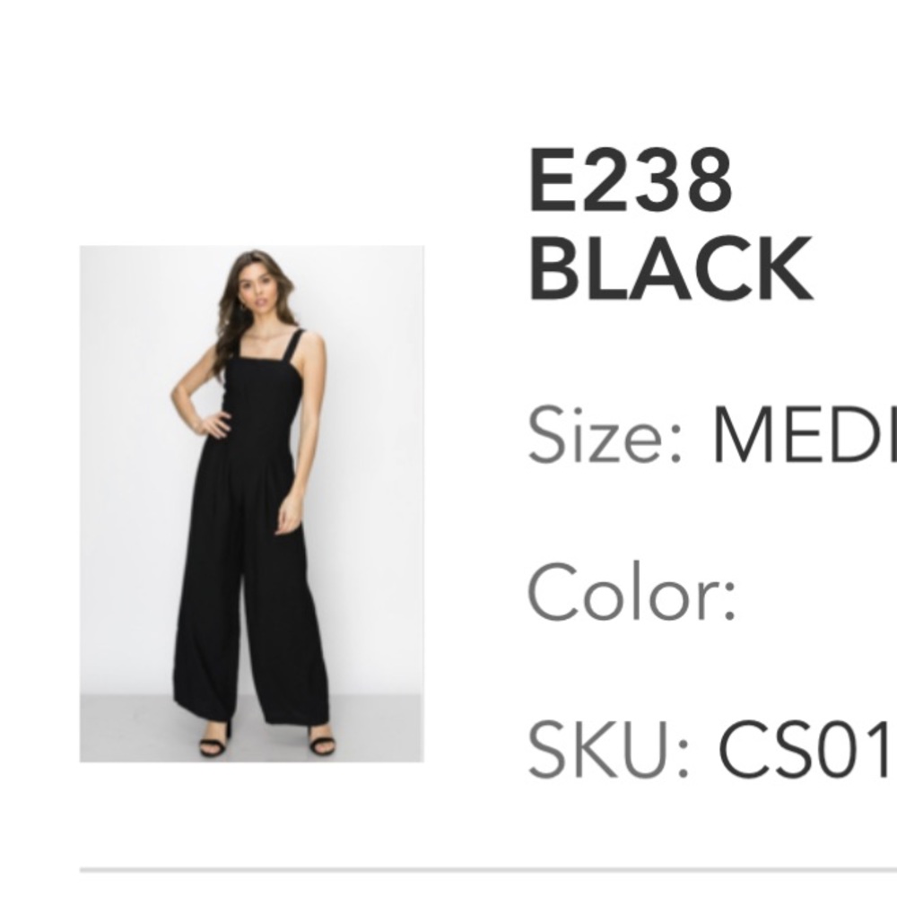 Black romper linen
